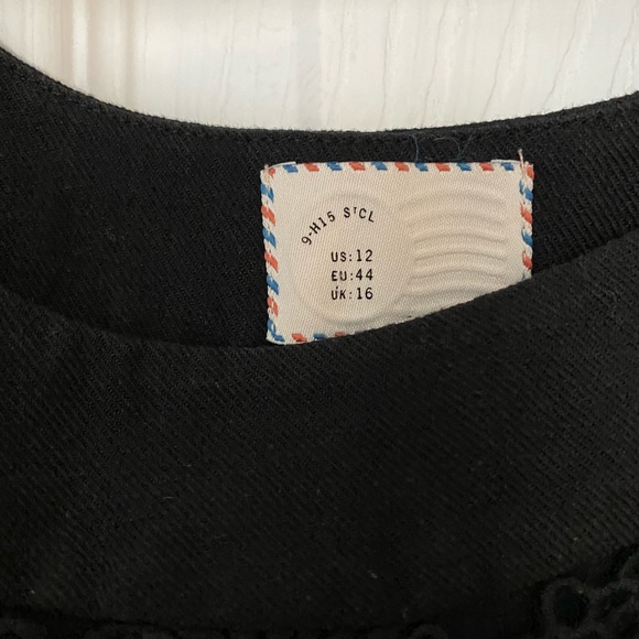 Anthropologie Black Cocktail Dress - Picture 3 of 3